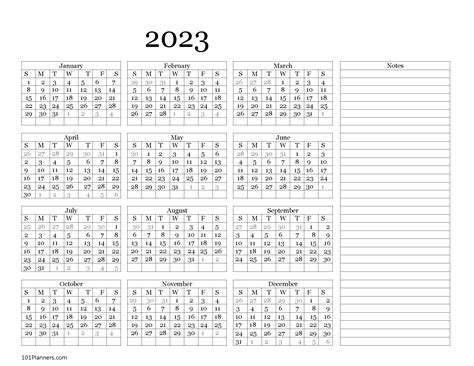 日本日曆2023|2023 Calendar